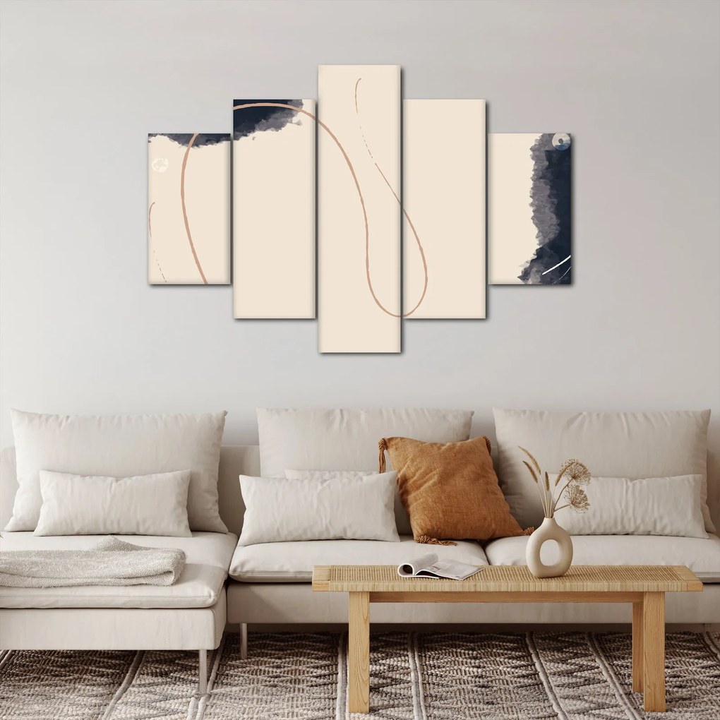 Kép - Bézs absztrakció (150x105 cm)