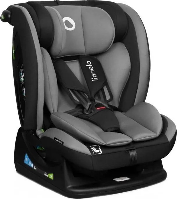 Lionelo - AART i-Size autósülés 40-150 cm fekete/szürke