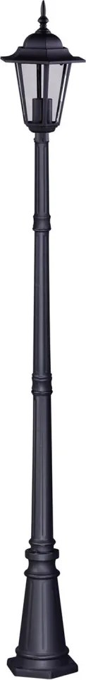 KAJA 7064A-1_CZARNY STANDARD Kandeláber Fekete E27 IP44