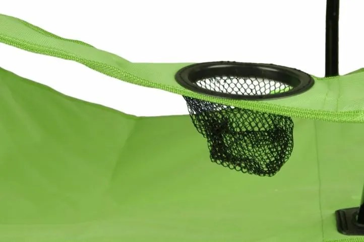 DIVERO Kempingszék szett 2 db zöld világos 120 kg