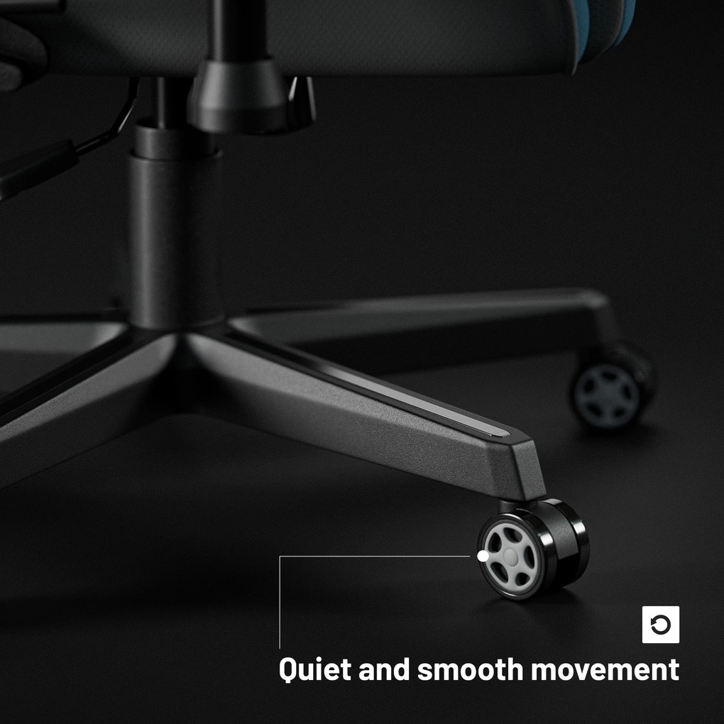 Diablo X-Starter szövet gamer szék: kék