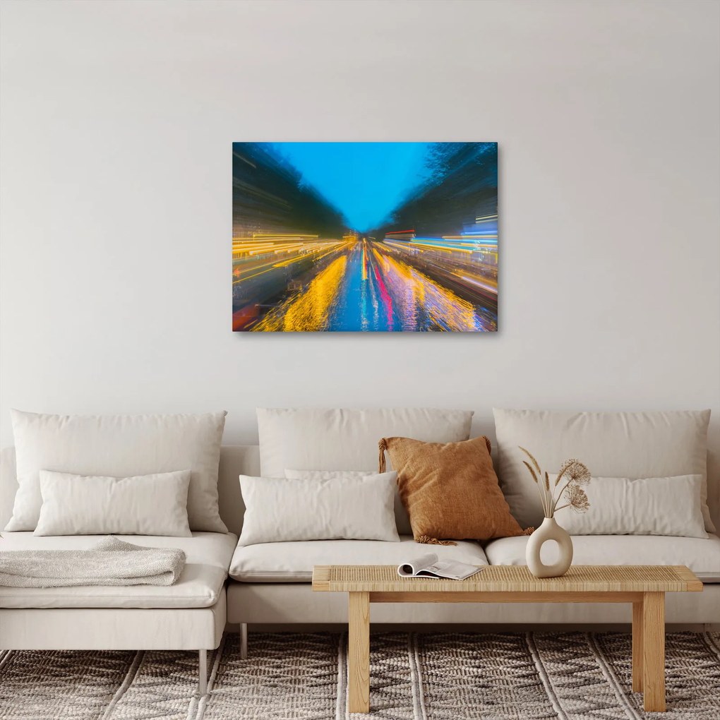 Kép - Festmény absztrakció (70x50 cm)