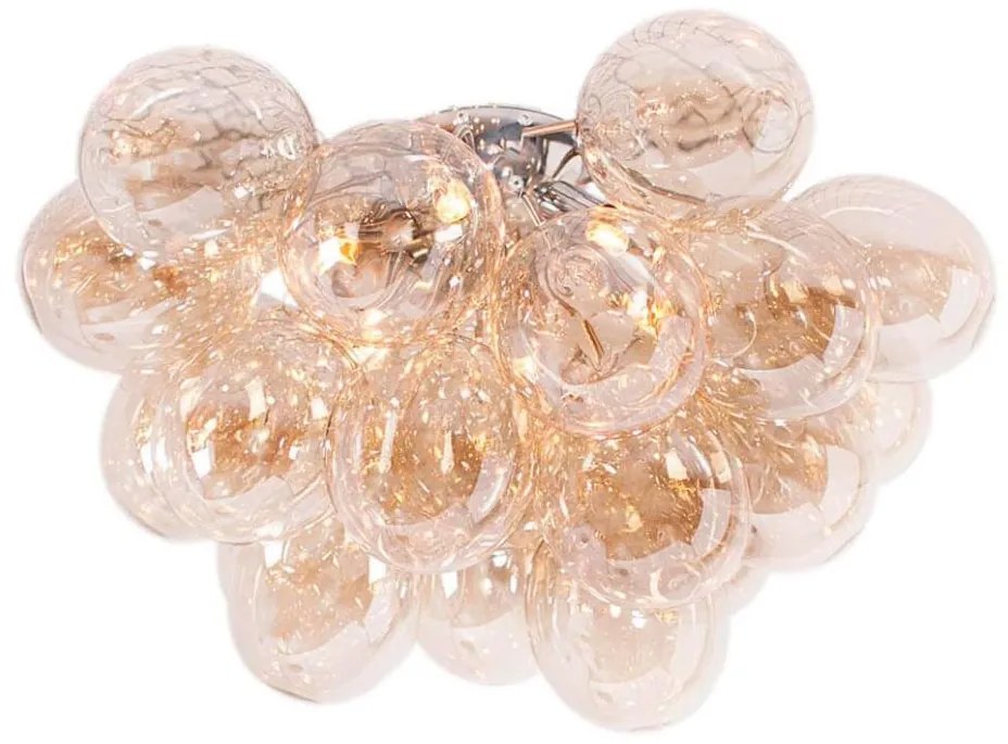 ByRydens 4202240-5503 - Mennyezeti lámpa GROSS 6xG9/5W/230V füstös/barna