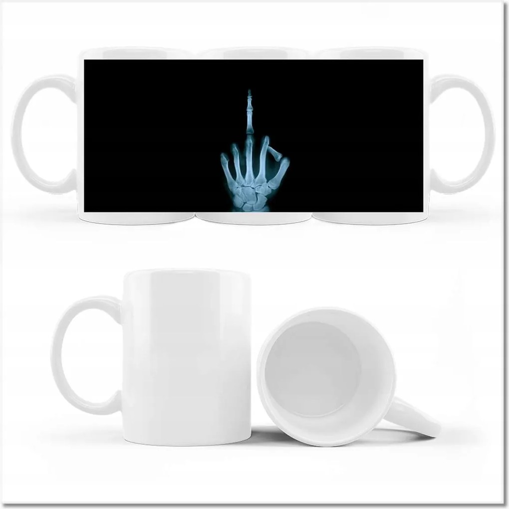 Fotó bögre Fuck You Ujj