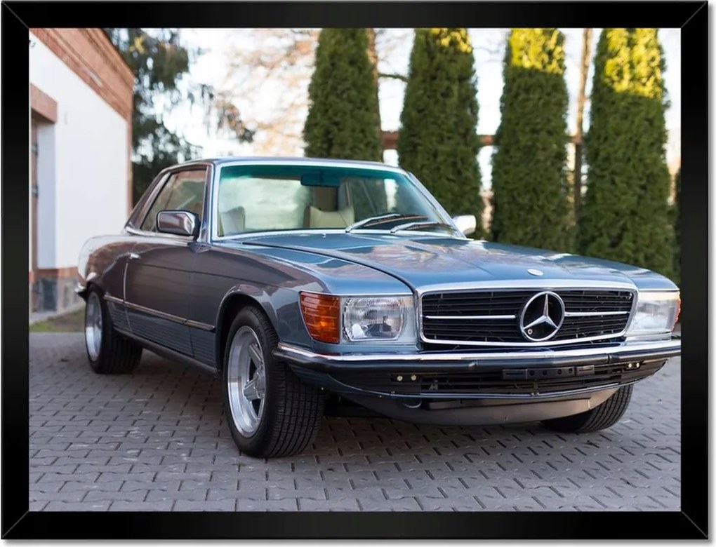 Poszterek keretben 40x30 Mercedes 450 Slc Klasszikus