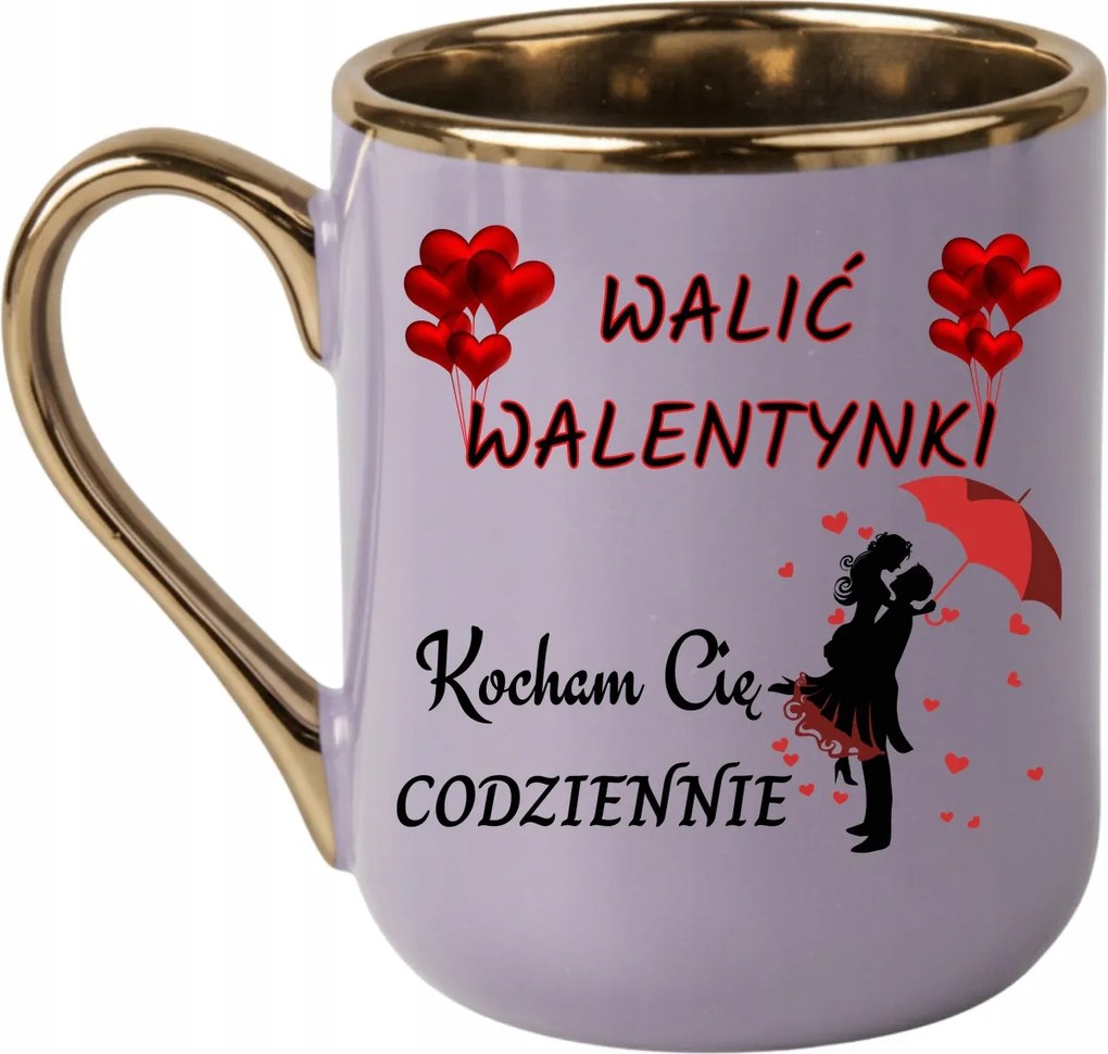 Bögre Verdák Valentin nap, Szeretlek minden nap nevek 330 Lila