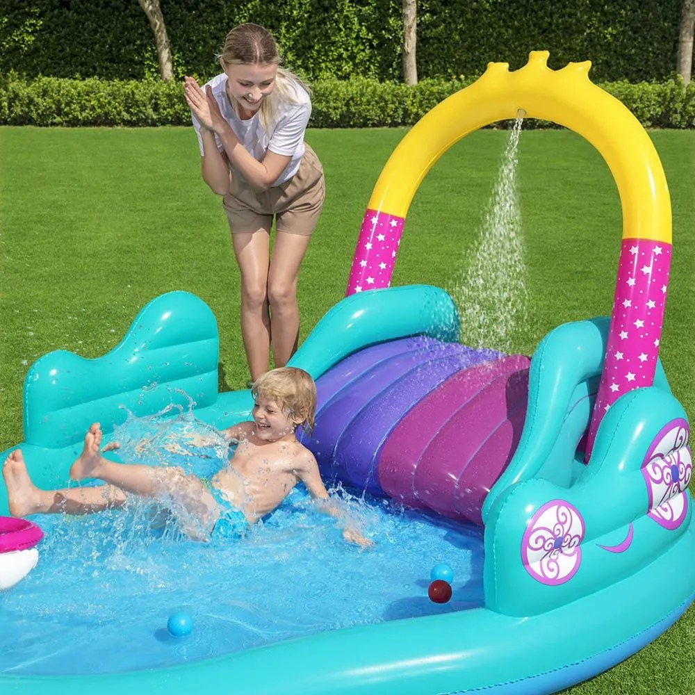 BESTWAY UNIKORNIS PANCSOLÓ SZETT 274 cm x 198 cm x 137 cm