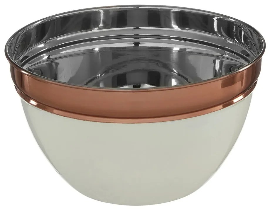 Rézszínű-bézs rozsdamentes acél tál ø 18 cm Prescott – Premier Housewares