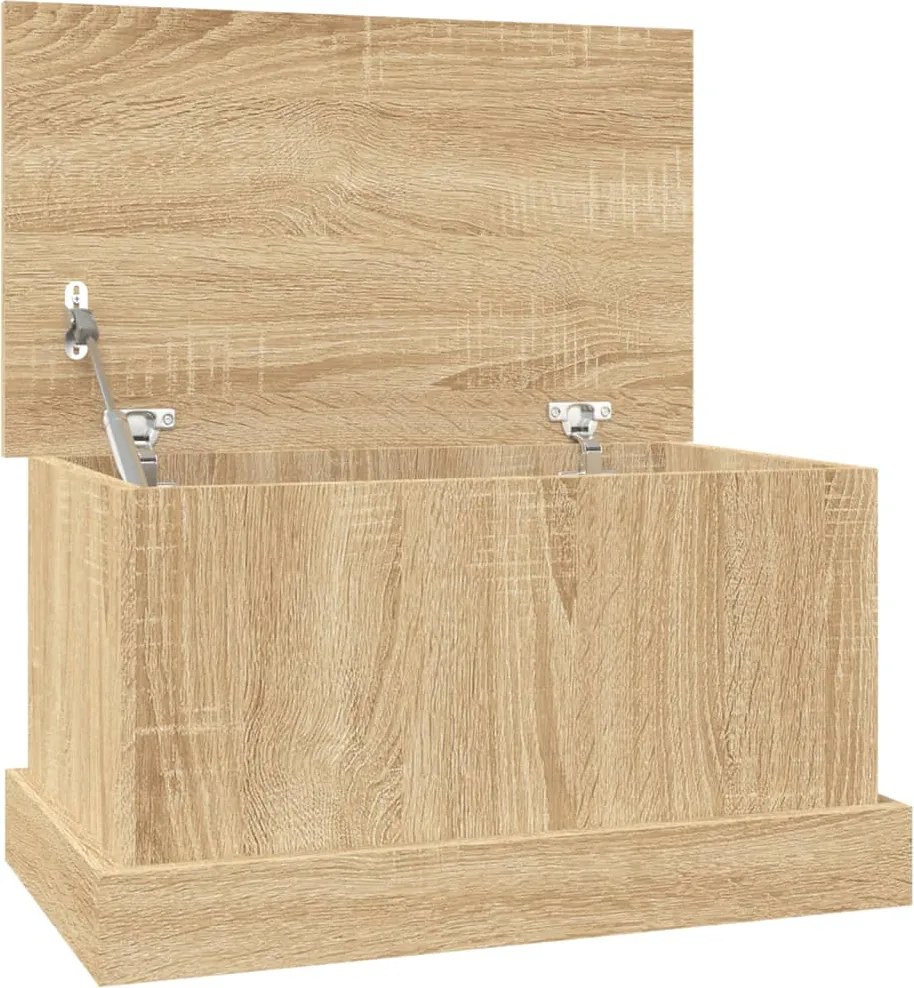 vidaXL sonoma tölgyfa tárolóláda 50 x 30 x 28 cm