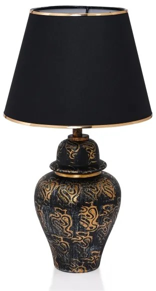 Asztali lámpa 1xE27/40W/230V fekete