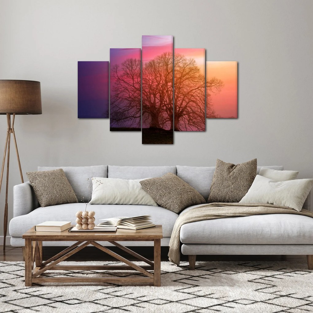 Fák a ködben (150x105 cm)