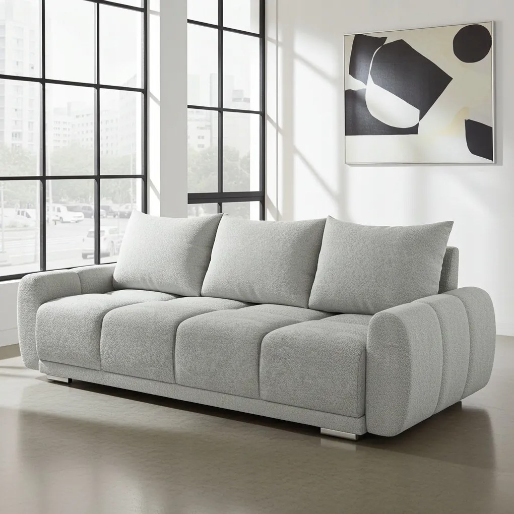 Steppelt Kanapé Kihúzható Kanapé Alvás Funkcióval Honey Bouckle Nappali Kanapé