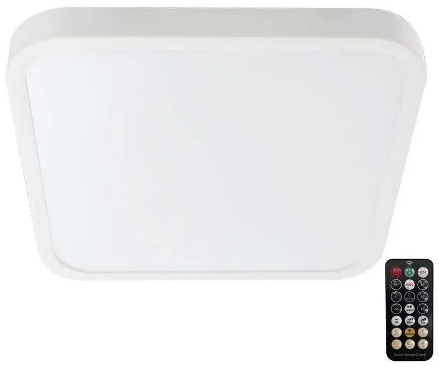 LED fürdőszobai mennyezeti lámpa szenzorral LED/36W/230V IP44 4000K 42x42 cm+DO