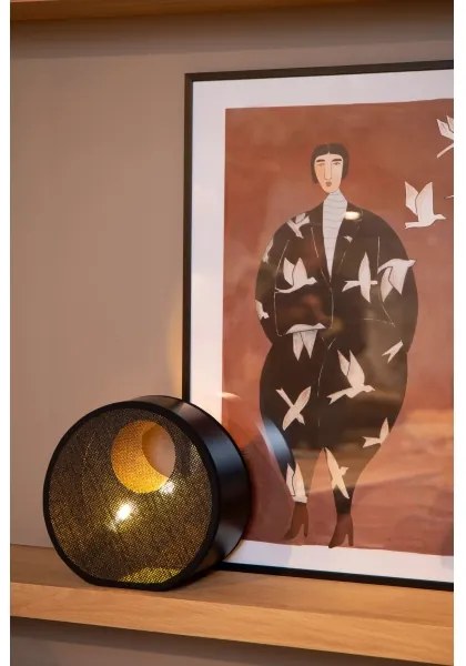 Lucide 10517/01/30 - Asztali lámpa LOXIA 1xE14/40W/230V fekete