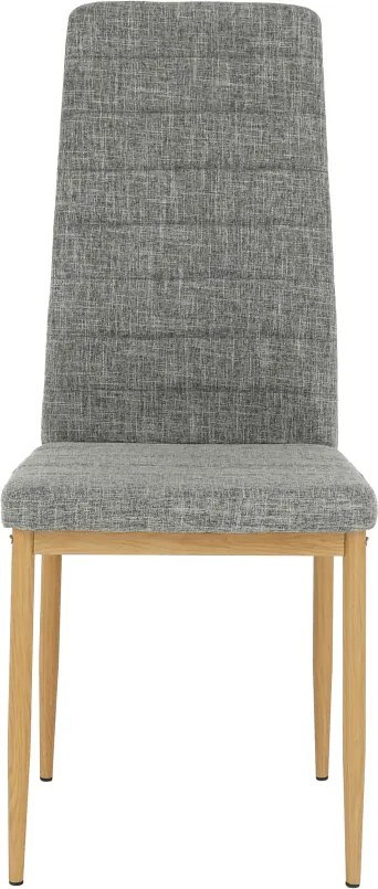 Szék, világosszürke anyag/bükk, COLETA NOVA