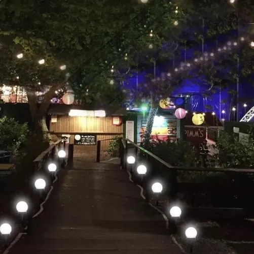 Gardlov Szolár kerti lámpák - gömbök - 6 db