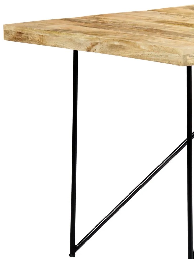 Tömör mangófa étkezőasztal 180 x 90 x 76 cm