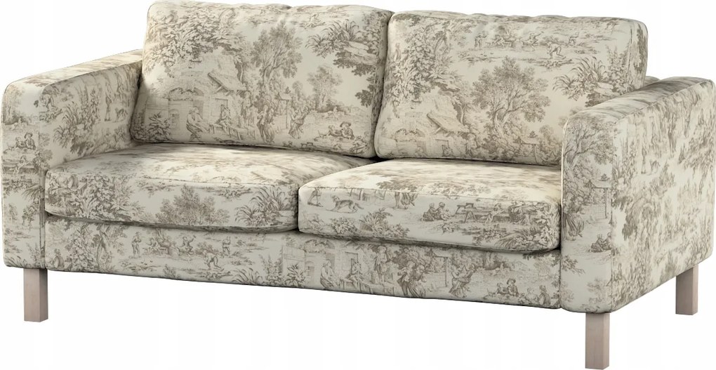 Dekoria Karlstad 2 személyes kinyitható kanapé huzat Ikea