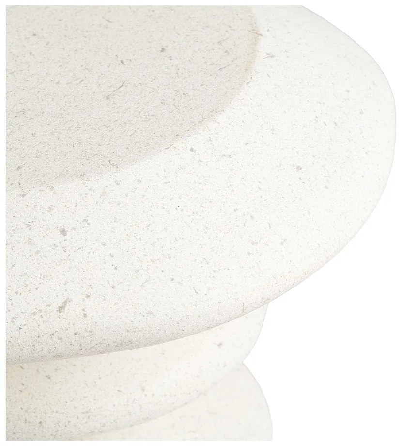 Kő kerek tárolóasztal ø 36 cm Blackburn – House Nordic