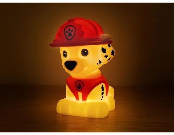 MegaLight - LED Dimmelhető újratölthető gyermek lámpa PAW PATROL MARSHALL LED/5V