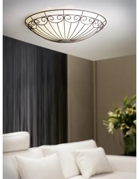 EGLO 92143 - COLTI mennyezeti lámpa 2xE27/60W