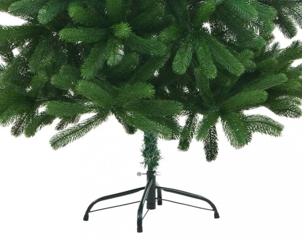 zöld műkarácsonyfa élethű tűlevelekkel 150 cm