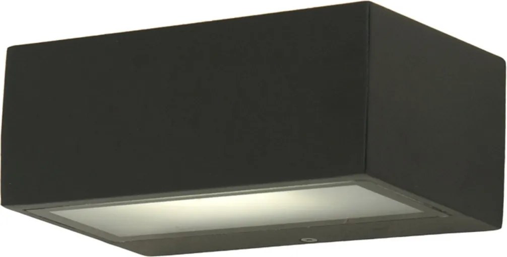 LUTEC 5602734118 GEMINI Modern Kültéri Fali Lámpa Antracit E27 IP44