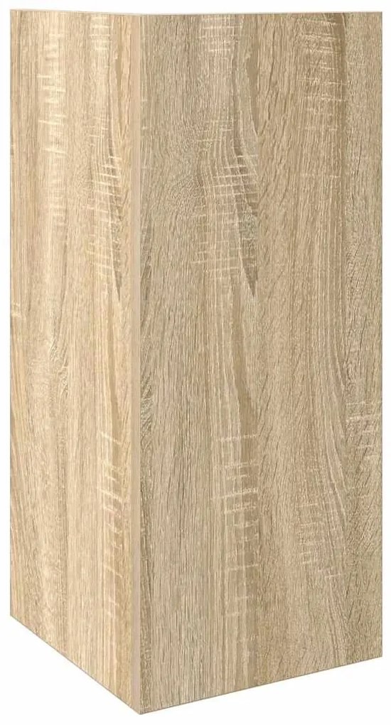 2 db sonoma tölgy kisasztal polccal 25,5 x 27 x 60 cm