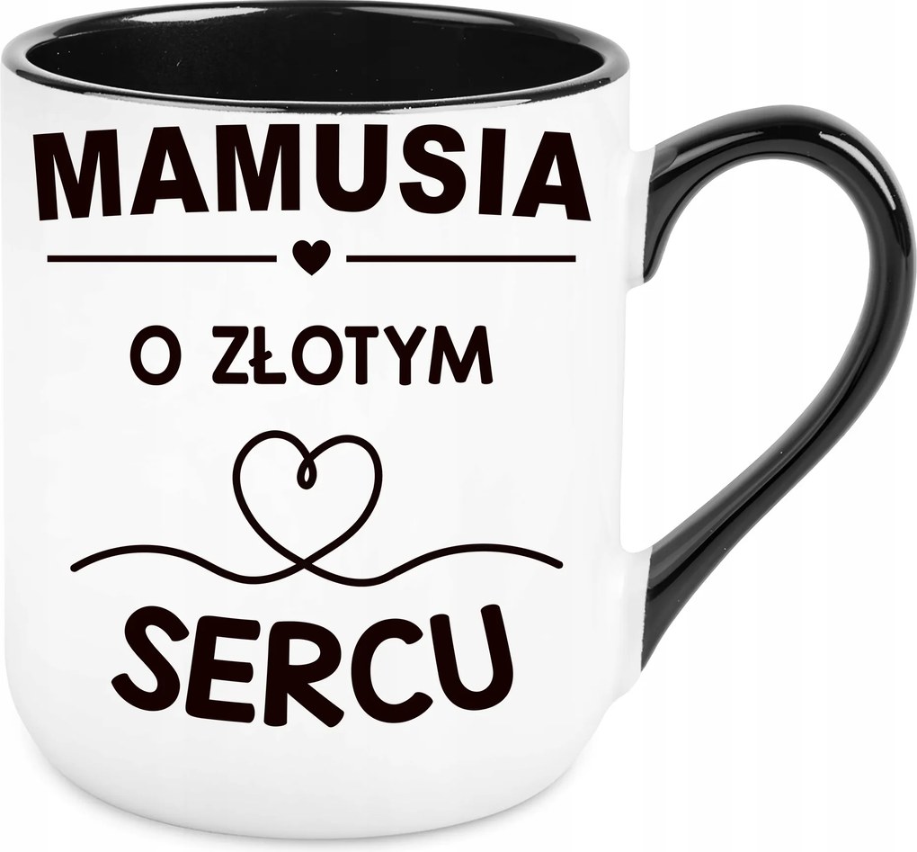 Bögre Elegáns Ajándék Anya Arany Szív Születésnap Karácsony+ Név