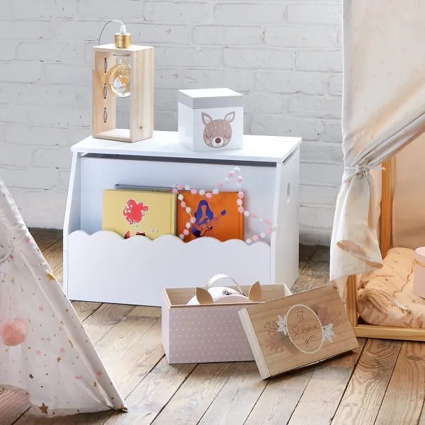 Atmosphera - Asztali lámpa IWATA 1xE27/25W/230V paulownia