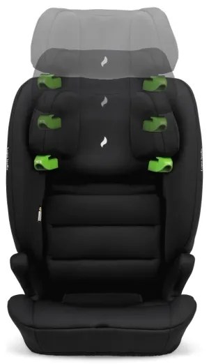 OSANN - Autós gyerekülés Lupo Isofix i-Size 76-150 cm fekete