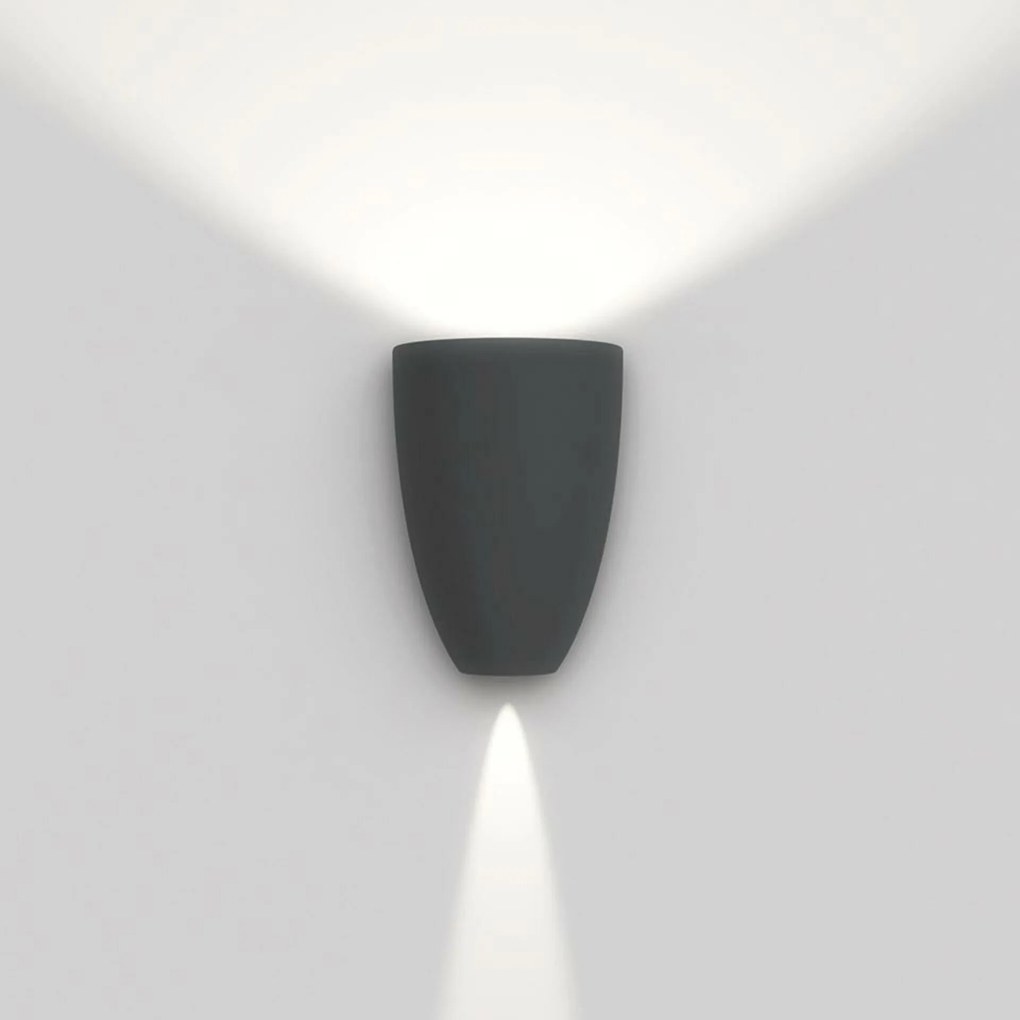 Artemide Molla antracit szürke Led IP65 13W 407lm 3000K T4190NLW10