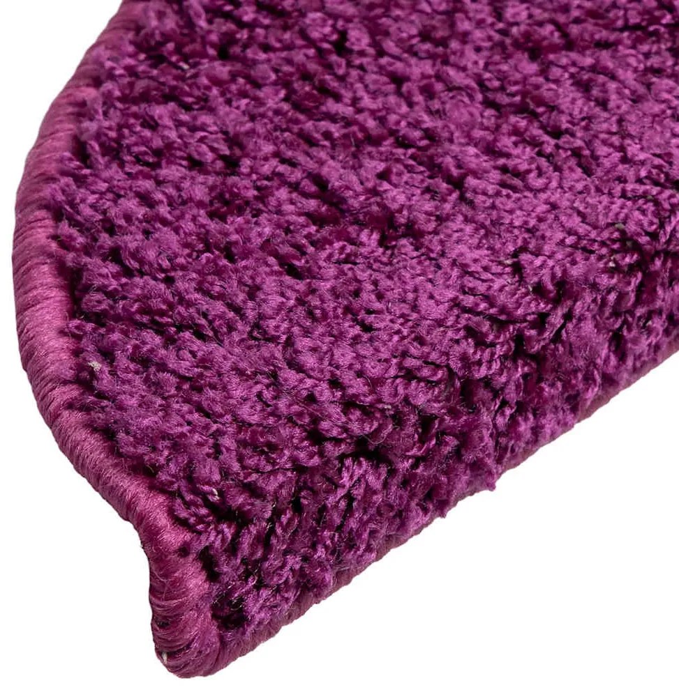 20 db lila félkör alakú lépcsőszőnyeg 56 x 17 x 3 cm