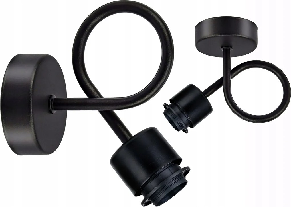 Alap Mennyezeti Lámpa Plafon Fali Lámpa Fix Loft Lámpabúra E27