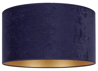 Duolla - Mennyezeti lámpa BRISTOL 1xE27/15W/230V á. 40 cm kék/arany