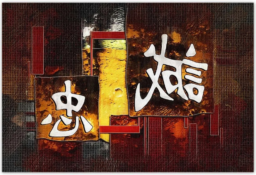 Poszterek 200x135 Keleti kockás