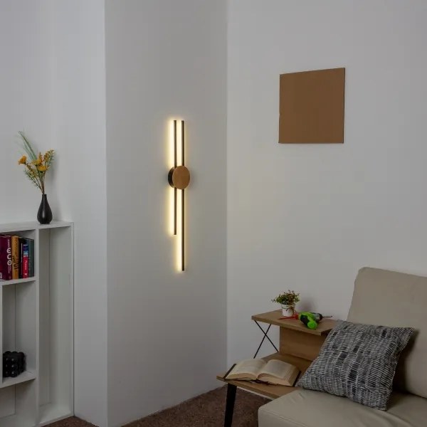 Brilagi - LED Fali lámpa WOODY COLLINE LED/15W/230V 80 cm tölgy