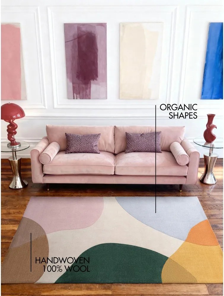 Kézi szövésű gyapjú szőnyeg 120x170 cm Hackney Clarissa – Ted Baker