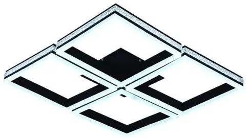 LED dimmelhető felületre szerelt csillár LED/215W/230V 3000-6500K + távirányító