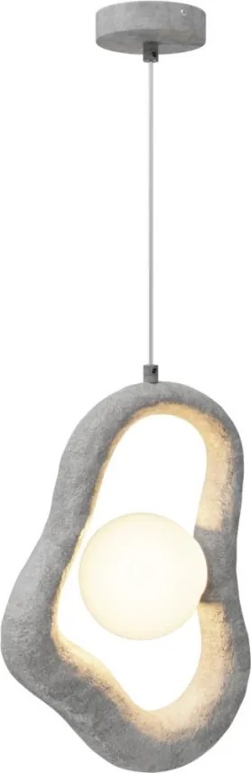 MAYTONI MOD380PL-01GR OPUS Modern Függesztett Lámpa Fehér, Szürke G9 IP20