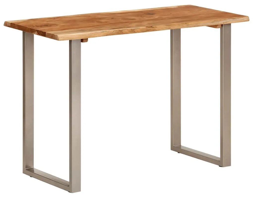 Tömör akácfa étkezőasztal 110 x 50 x 76 cm