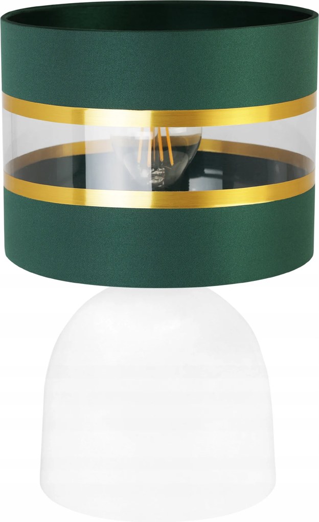 Éjjeli Asztali Lámpa Lámpabúra Elegáns Arany 20 CM