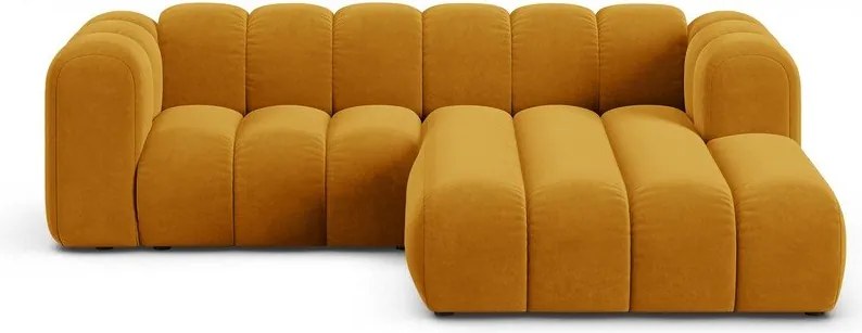 Sárga sarokkanapé (jobb oldali) Lupine – Micadoni Home