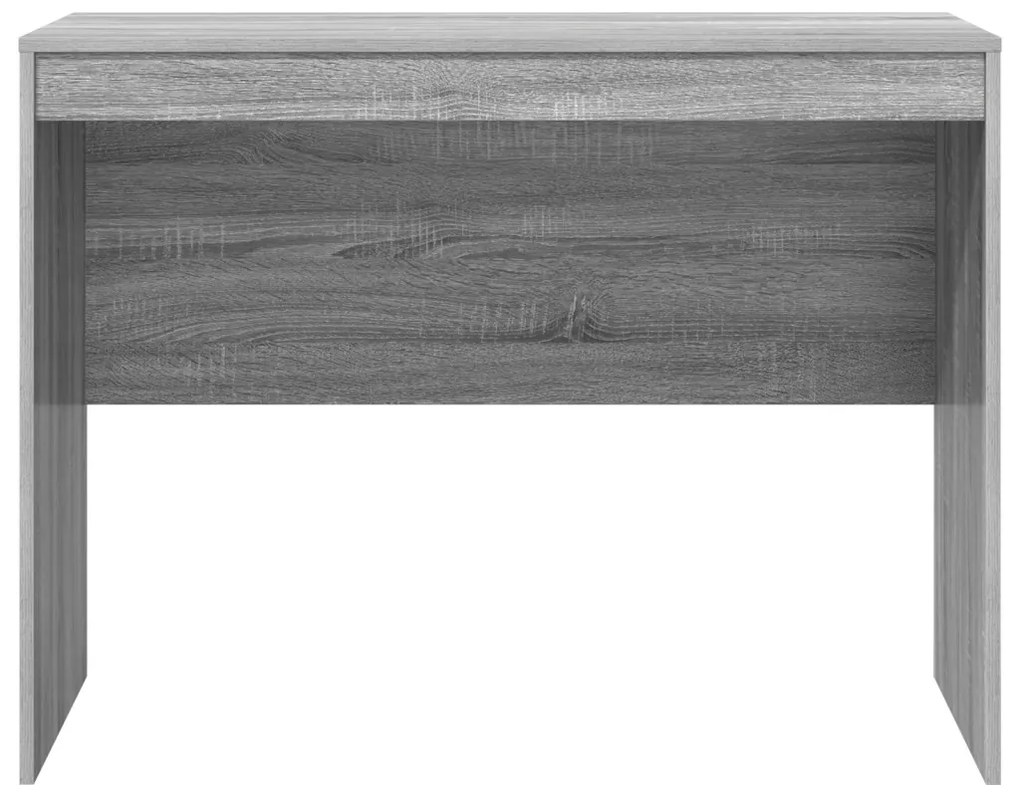 Íróasztal Szürke sonoma MDF, Furnér 100 x 50 x 76 cm Tartós