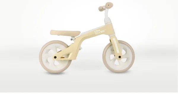 QPlay - Futóbicikli TECH bézs