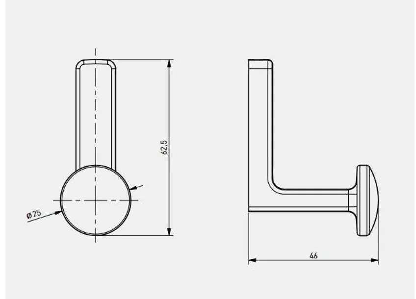 Fogas fém, Arco, csiszolt arany