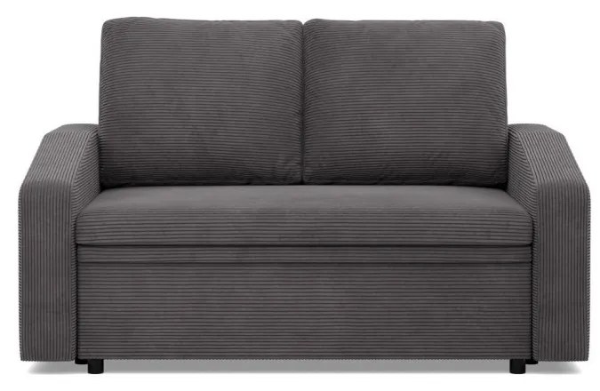 Zeus kanapé, kordbársony, hab töltet, döntött kartámasz, szürke