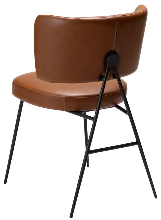 Konyakbarna étkezőszék Roost – DAN-FORM Denmark