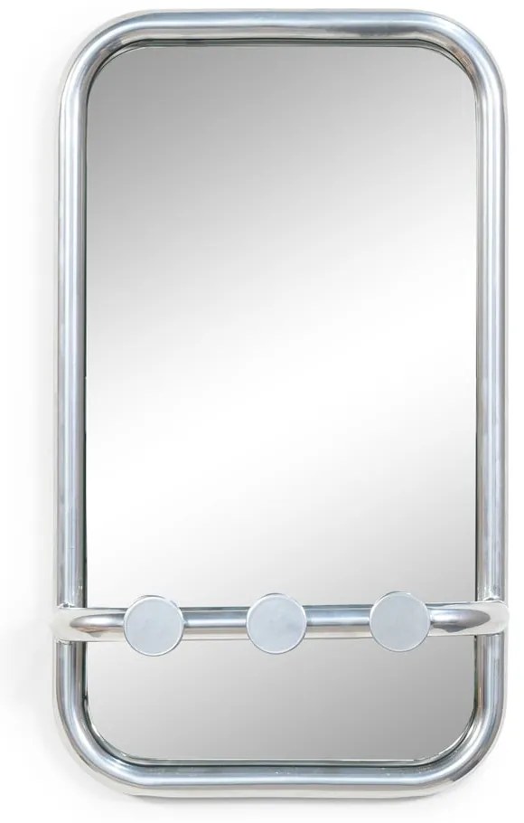 Fali tükör fogassal 35x60 cm Retro – Spinder Design