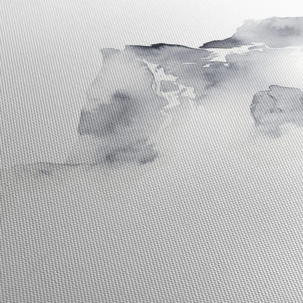 Kép - Tinta festmény hegyek (120x50 cm)